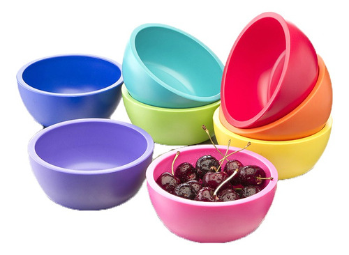 Bowl De Plastico Varios Colores Para Elegir Practi-k