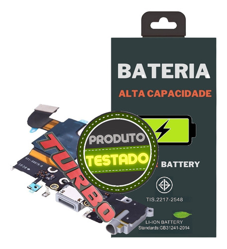 Flex Conector De Carga Rápida Para iPhone 6 Plus + Battria!