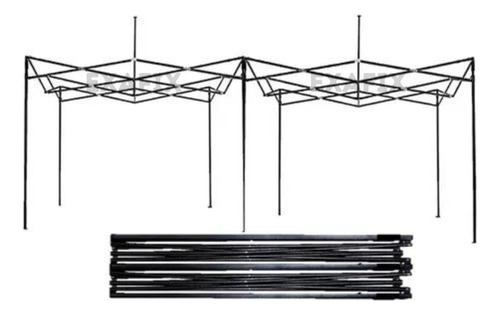 Estructura Completa Repuesto Gazebo Plegable 3x6 Exahome