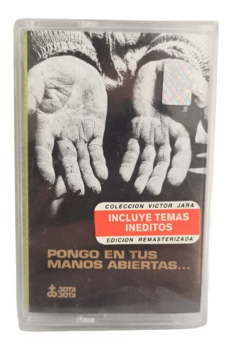 Victor Jara Pongo En Tus Manos Abiertas Cassette Nuevo
