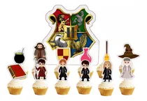 Comprar Topper Cupcake Adorno Pinchos Muffins X12 - Harry Potter