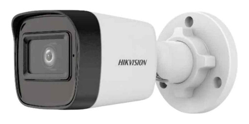 Câmera Bullet Ip Hikvision 2megas/1080p Lente2,8mm 30mts Cor Branco