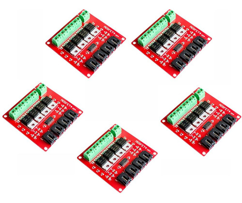 5pcs Botón Mosfet De 4 Canales Interruptor Mosfet De Irf540