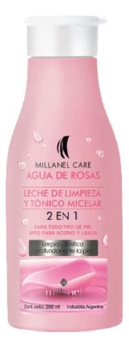 Leche De Limpieza Y Tónico Micelar 2 En 1 De Rosas