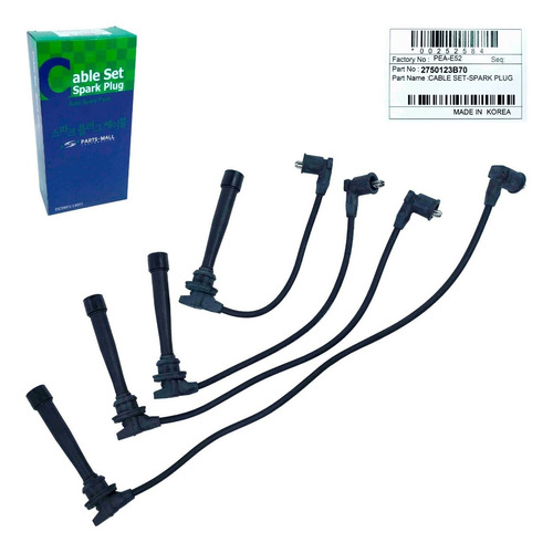 Imagen 4 de 10 de Cables Bujias Elantra 2.0 2001 2002 2003 2004 Original