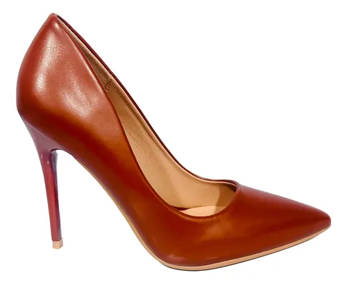 comprar Tacones Zapatos Dama Inglese Alessia Tacón Alto Camel