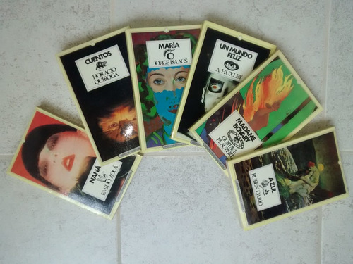 Libros, Paquete De 6. Subgéneros Narrativos: Novela Y Cuento (Usado)