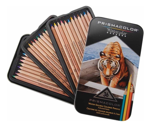 Lápices De Color Acuarelable Prismacolor Premier  36 Colores