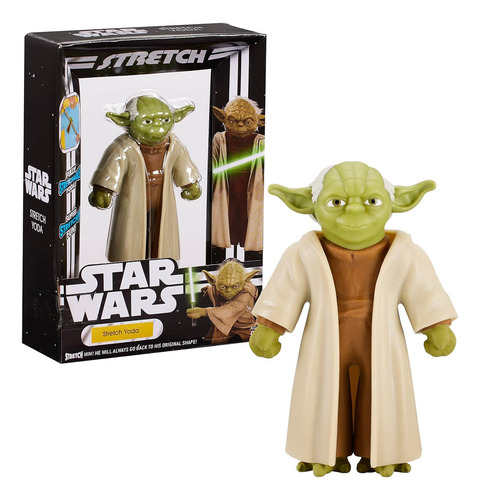 Star Wars Yoda - Boneco de ação elástico Yoda Estir