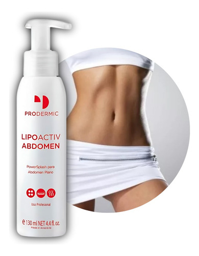 Lipoactiv Abdomen Plano Reductor Quema Grasa Prodermic 130ml