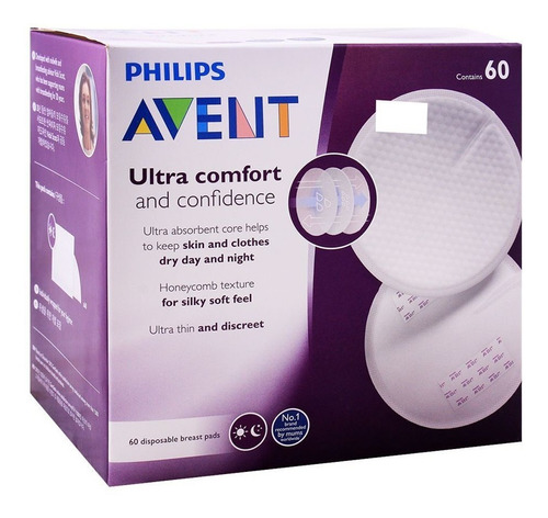 Avent Absorbentes De Leche Desechables 60 Unidades