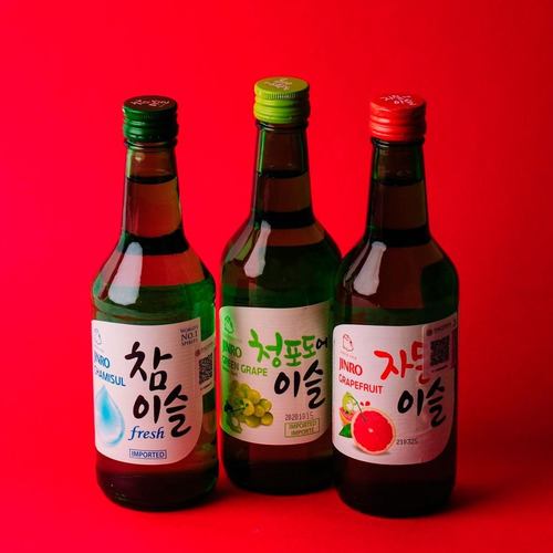 Imagen 2 de 2 de Soju Coreano Jinro Chamisul Fresh 360 Ml
