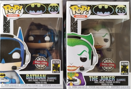 Funko Batman Gamer Y Joker Gamer