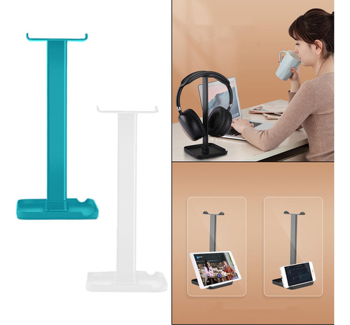 2 Soportes Para Auriculares Para Juegos Abs Soporte Para