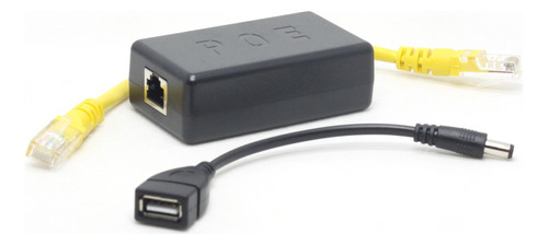 Dslrkit 2.5g Gigabit Poe Activo Splitter 5v 4a Usb Tipo A He