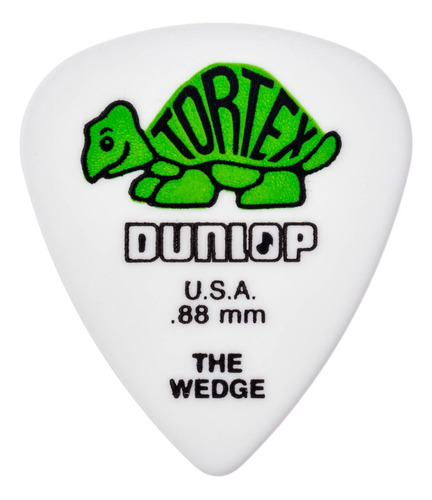 Púas Tortex The Wedge 0.88 Pack X 12 Jim Dunlop 424r 0.88