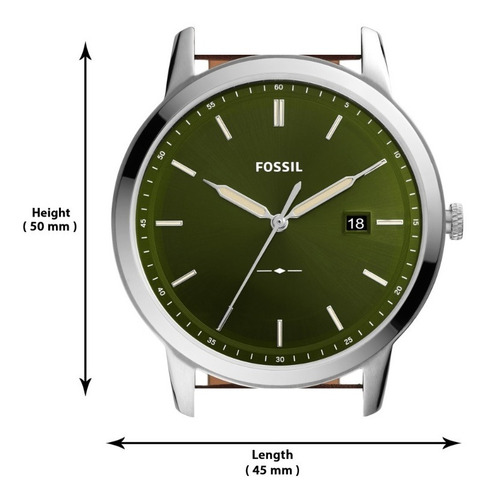 Imagen 6 de 9 de Reloj Hombre Fossil The Minimalist Solar