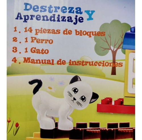 Set De Construcción Patio Para Mascotas Kidz Time Original