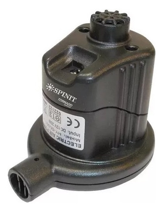 Inflador Spinit Tornado 220/12 Volt Negro Usado (Usado)