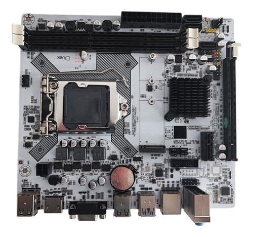Placa Mãe Duex Dx H81zg M2 Giga Ddr3 Lga1150 Branca