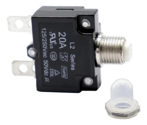 Interruptor Térmico De 20a Protector De Sobrecarga Del