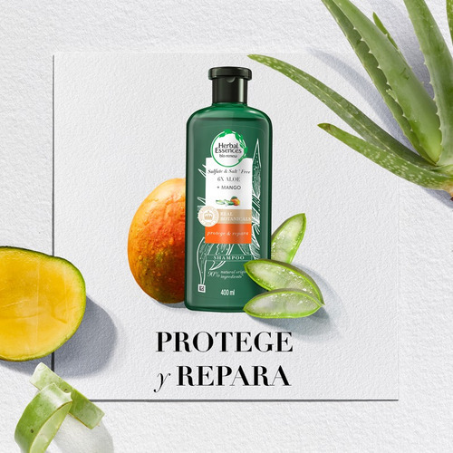 Shampoo Herbal Essences Bio Renew 6x Aloe Y Mango De 400ml