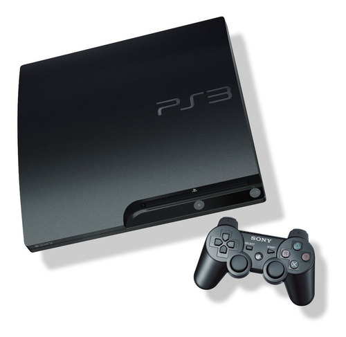 Sony PlayStation 3 Slim 160GB Uncharted 3: Drake's Deception color charcoal black - Bueno (Reacondicionado)