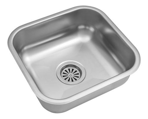 Imagen 1 de 10 de Pileta Simple Bacha Ee37 Acero Johnson Cocina 430 Envios