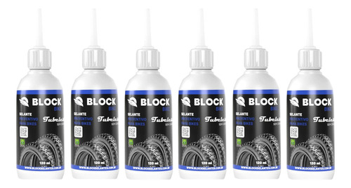 Selante Vacina Pneu Sem Camara Ar Bicicleta Tubeless Kit C/6