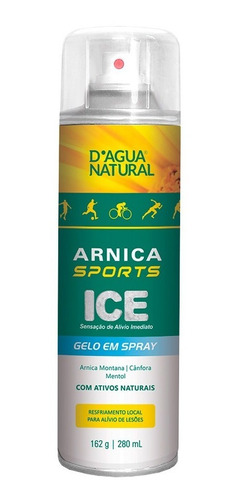 Spray Arnica Sports Ice Aerosol 280ml Dagua Natural