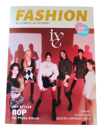 Photobook Ive Kpop Girlgroup Revista (80 Páginas)