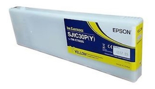 Cartucho Epson Sjic30p Amarillo Para Colorworks C7500g