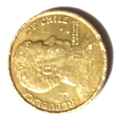Antiguedades Moneda Chilena De Un Peso Año 1978#15