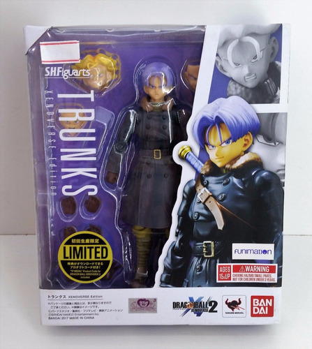 Trunks Sh Figuarts Bandai Dragon Ball Xenoverse 2 Lacrado