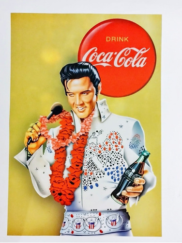 Poster Elvis Presley Coca Cola 