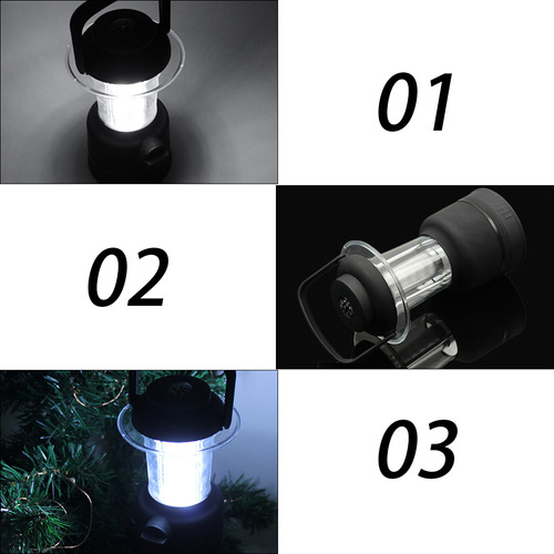 Lámpara Led De Camping Impermeable De 5 W, Recargable, Ajust