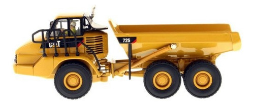 Miniatura Diecast Caminhão Articulado 725 Caterpillar M85073 Cor Amarelo