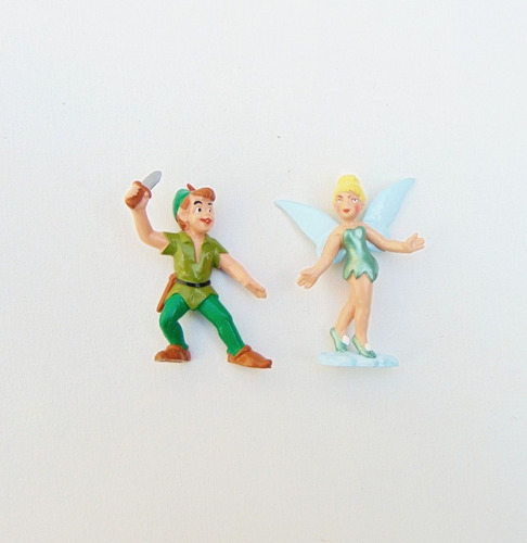 Figurines Peter Pan / Thinker Bell X 2 Disney Bully. Cordoba