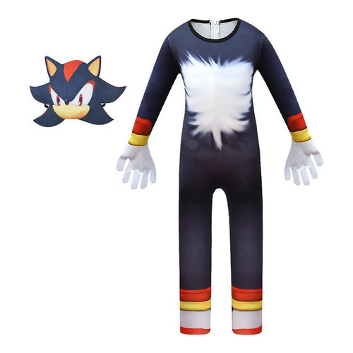 Traje Infantil Knuckles Tails Traje Sonic The Hedgehog A