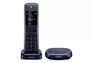 Telefone Digital Moto Axh01 Sem Fio Alexa Motorola Bivolt