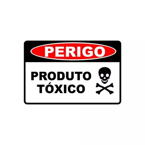 Perigo - Tóxico - Iplacas Sinalização