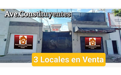 3 Locales En Venta En Av Principal Y Generando Ingresos