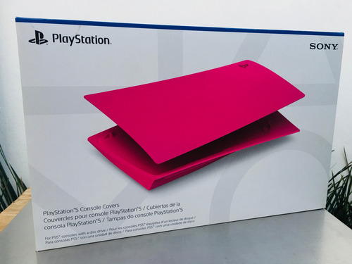 Cover, Carcasa, Cubierta Ps5 Fat Con Lector Discos Nova Pink Original Playstation Rosa/nova Pink (Usado)