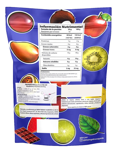 Tisanas Coco Mango Bebida Infusión Frutos Secos