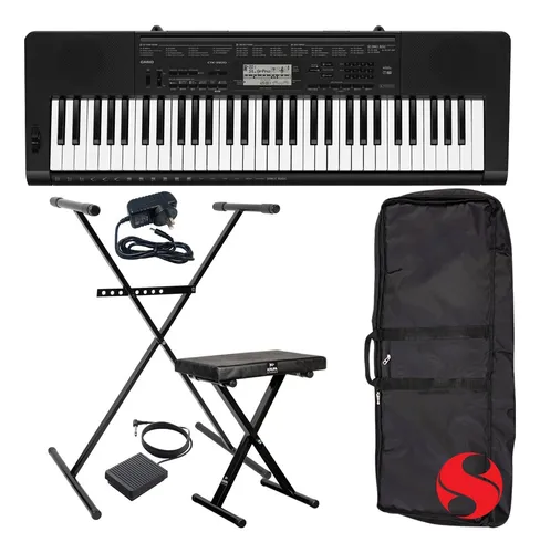 comprar Teclado 5 Octavas Sensitivo Casio Ctk3500 + Accesorios