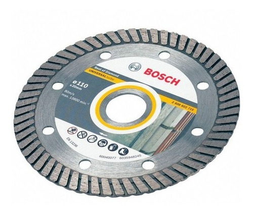 Disco Diamantado 110mm Up-turbo Bosch 2608602715