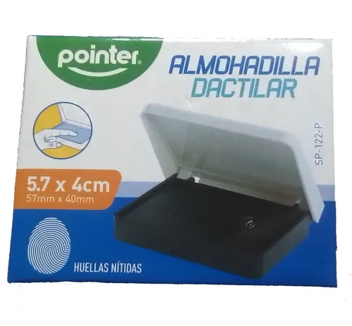 comprar Almohadilla Dactilar Huellero (3 Unidades)