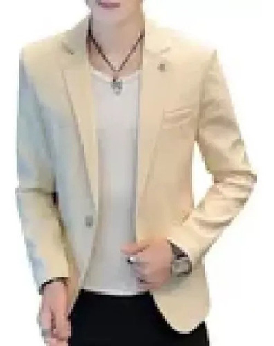 Blazer Traje Saco Slim Estilo Coreano Para Caballeros