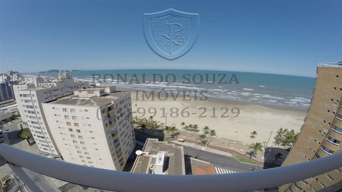 Imagem 17 de 30 de Praia Grande - Ocian - Linda Cobertura Duplex- 3 Dormitórios - 2 Salas - Salão De Festas - Vista Para O Mar - Rs60