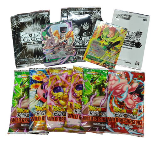 Dragon Ball Super Cg Pack 6 Sobres Bt23 + Prerelease Pack